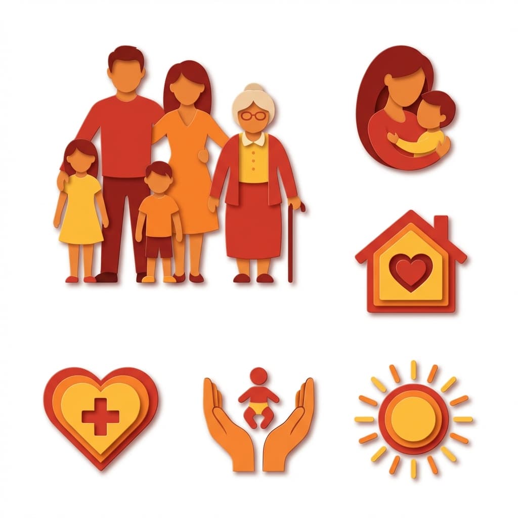 Mi Doctora services icons